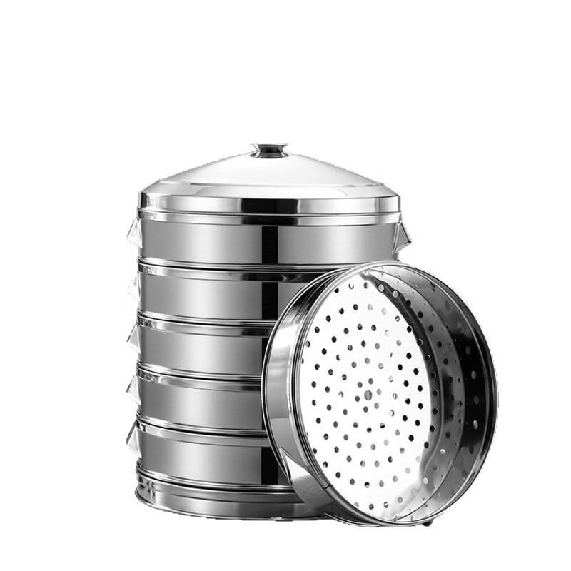 ZISIZ Stainless Steel Steamer Pot