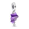 Pandora Star Silver Pendant Charm Women Jewelry Purple 792487C01