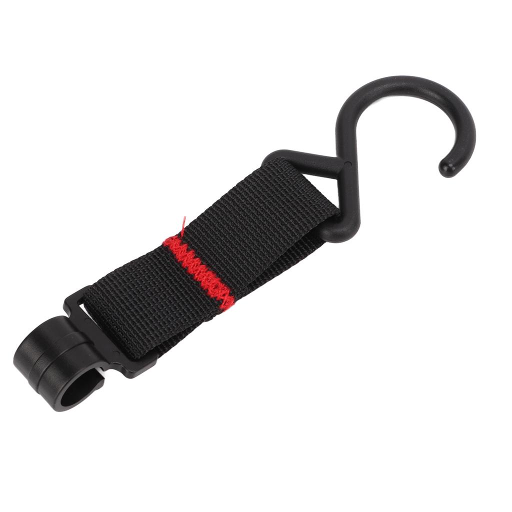 Camping Outdoor Tableware Hook Awning Tent Clothes Hanging Hook for Picnic Hiking Black