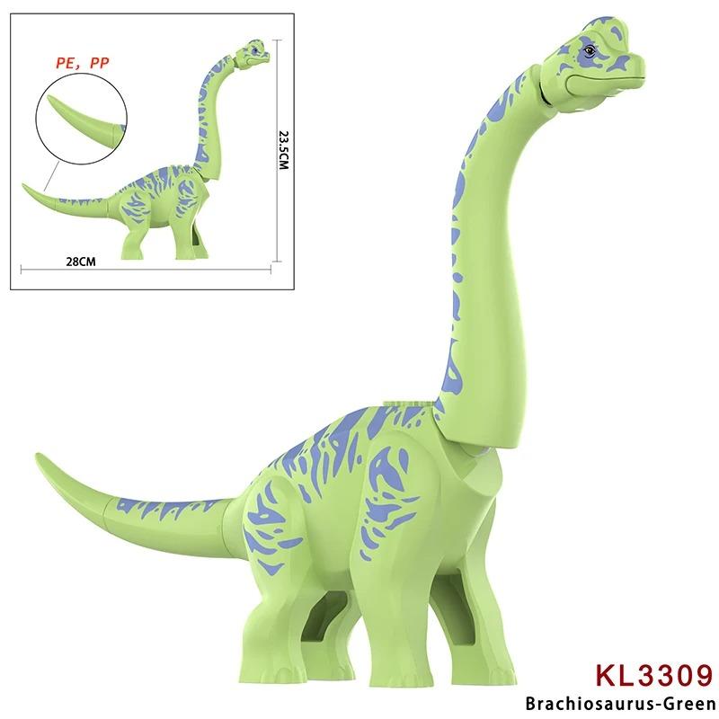 Jurassic Dinosaurier Bausteine Set mit beweglichen Gelenken Dino Figuren Kompatibel Titanosaurus Ziegelmarken