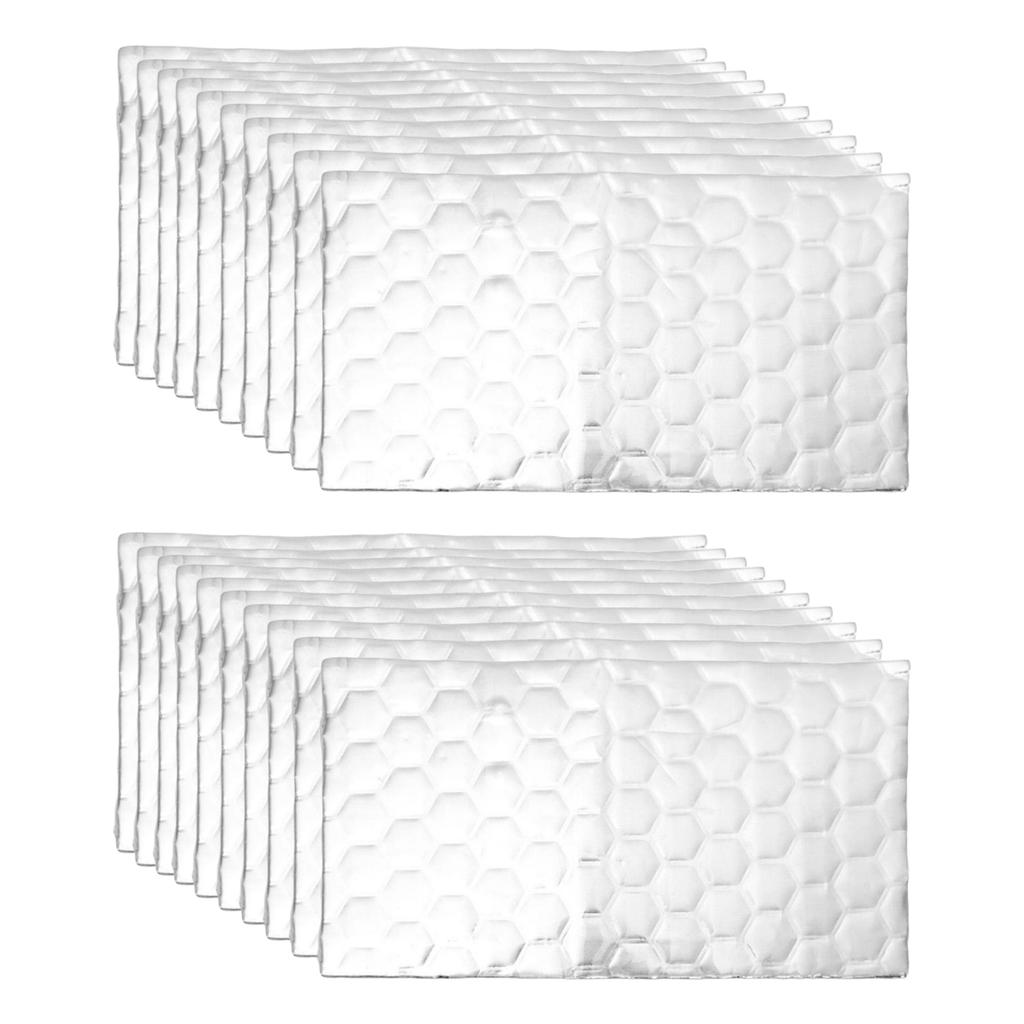 Car Sound Deadener Mat Butyl Rubber Noise Insulation Audio Damping Sheet Heat Shield Vibration Proof Sticker Auto Hood Door Roof