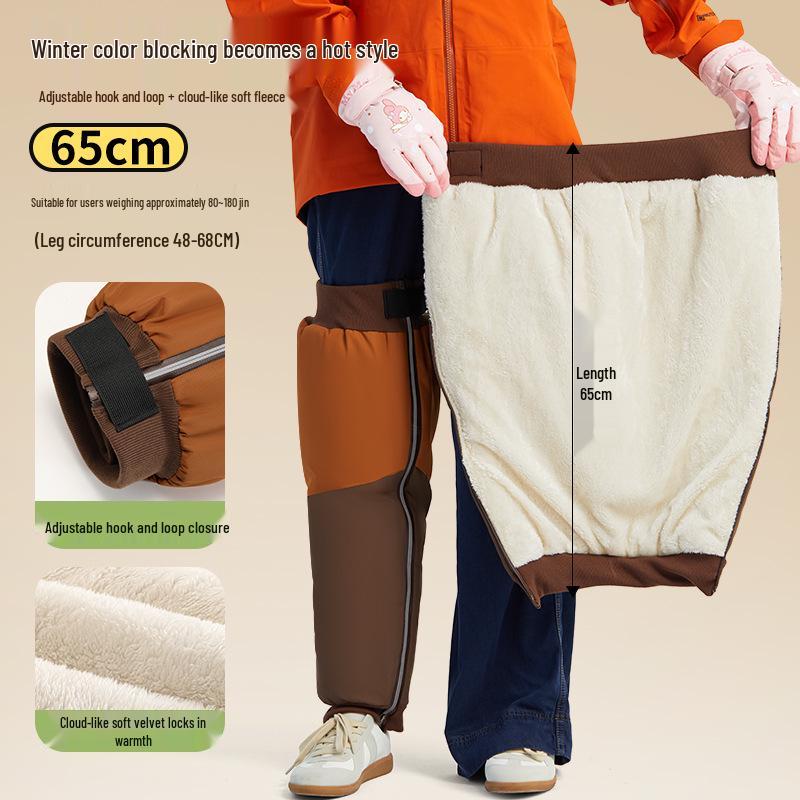 Warm Winter Electric Knee Pads: Elderly Windproof Leg Covers