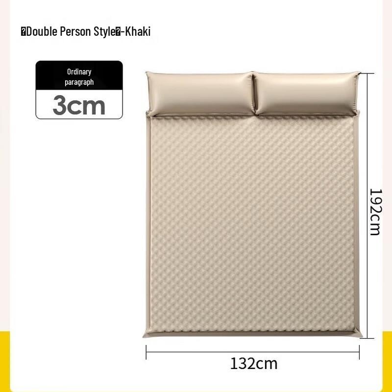 Linpan Outdoor Automatic Inflatable Camping Mattress Double (3cm)