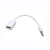 USB 2.0 Female 3.5MM To USB Female Adapter Cable Usb Female To 3.5mm Car Audio Cable  Car Speaker