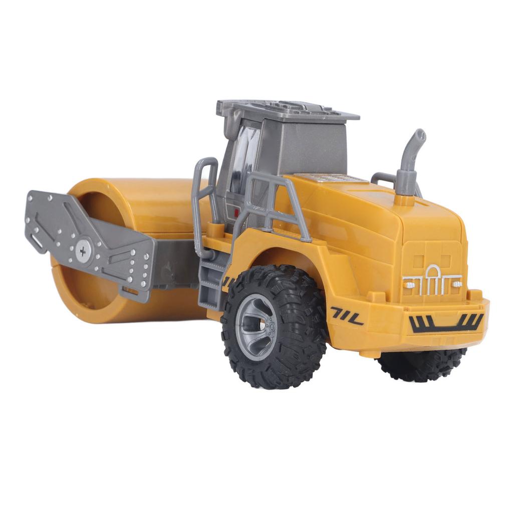 Roller Truck Toy for Kids Lifelike Details Simulation Road Roller Toy Durable ABS Inertial