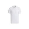 Polo Shirts Men's White Polo Collar Moderate Straight Fit HA3129