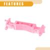 Partuto Drip Retainer Clip No.7403A143/7403A289 - Car Roof Retainer Clip - Fits Mitsubishi Outlander 2013-2023 Plastic Pink - 10 Pack