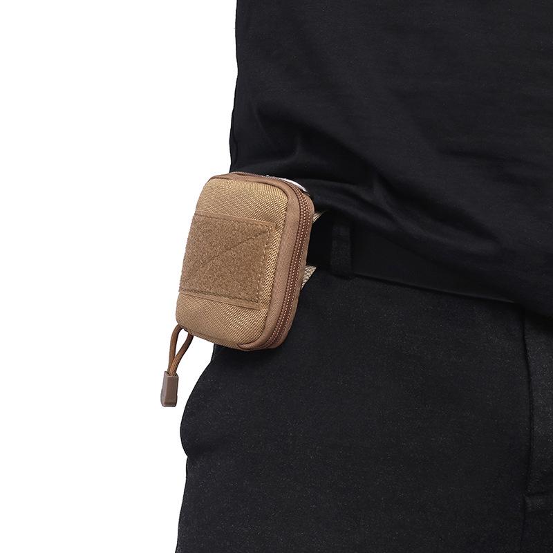 Wolf Tongda EDC Water Bottle Bag: Wearable, Invisible, Elastic Drawstring, Folding Pouch for Water Cup Storage.