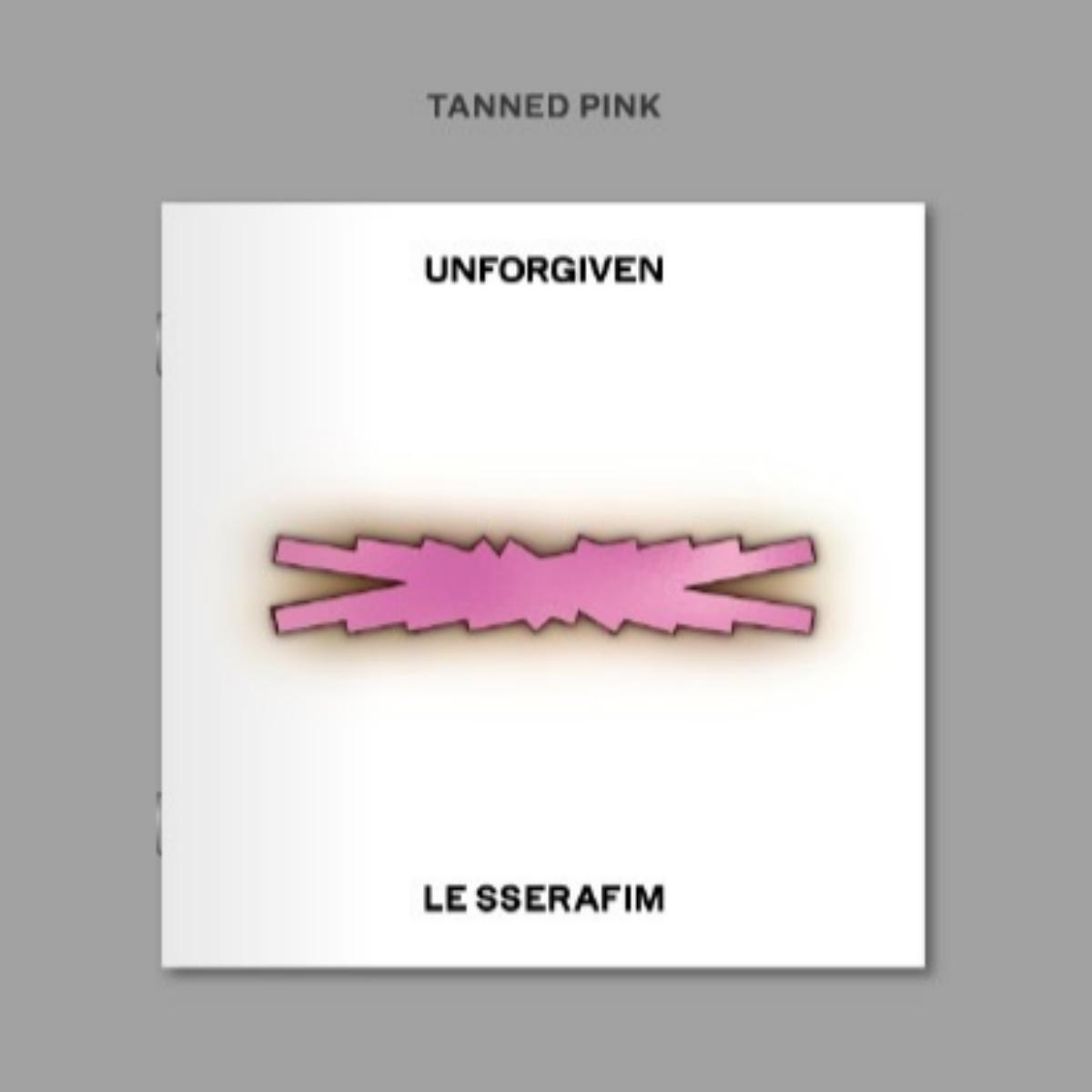

LE SSERAFIM - UNFORGIVEN / 1-й студійний альбом (КОМПАКТ вер.) TANNED PINK