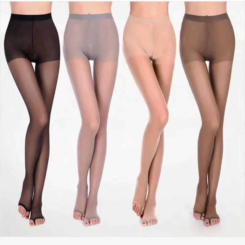 Summer Open Toe Women Hosiery Sun Protection Breathable Nylon Pantyhose Ultra-Thin Anti-Hook Silk Invisible Stockings For Sandal