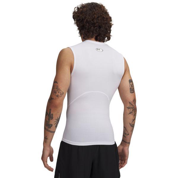 Under Armour Casual Sports Breathable Sleeveless Fitness Tank Top Men Tops White 1361522-100