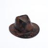 British Jazz Hat Season New Men And Women Couples Woolen Hat Trendy Simple Felt Big Eaves Hat