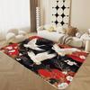 Bird Pattern Floor Mat Various Styles with Cranes Toucans and Sunset Sky Scenes NonSlip Rug for Home Decor