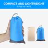 Waterproof Outdoor Beach Blanket Portable Picnic Mat Camping Ground Mat Sun Shade Tent Tarp with Storage Sack Sleeping Gear Tool