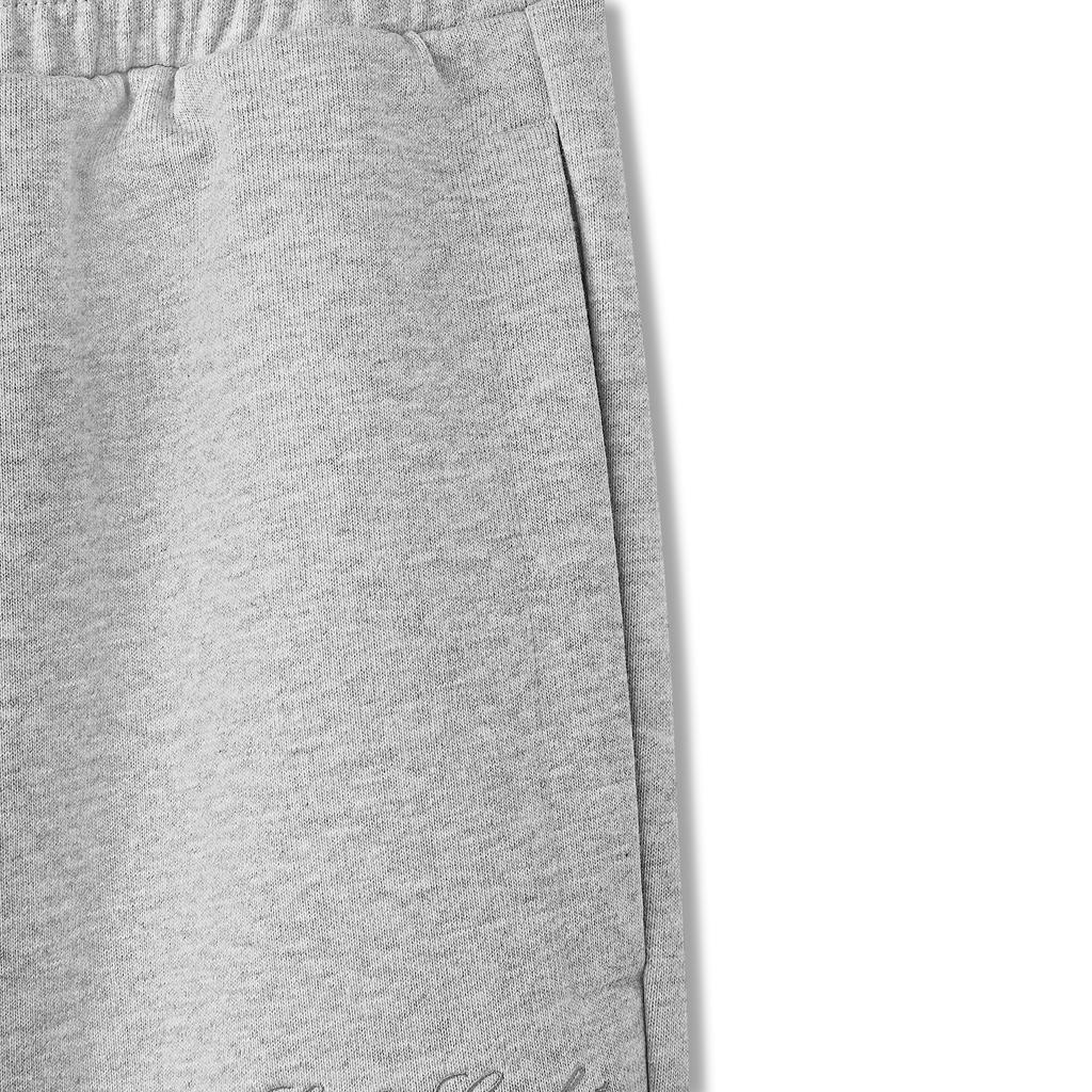 Skechers Simple Comfortable Solid Color Breathable Knitted Sports Pants Unisex Pants Mixed-Gray L126U017-046J