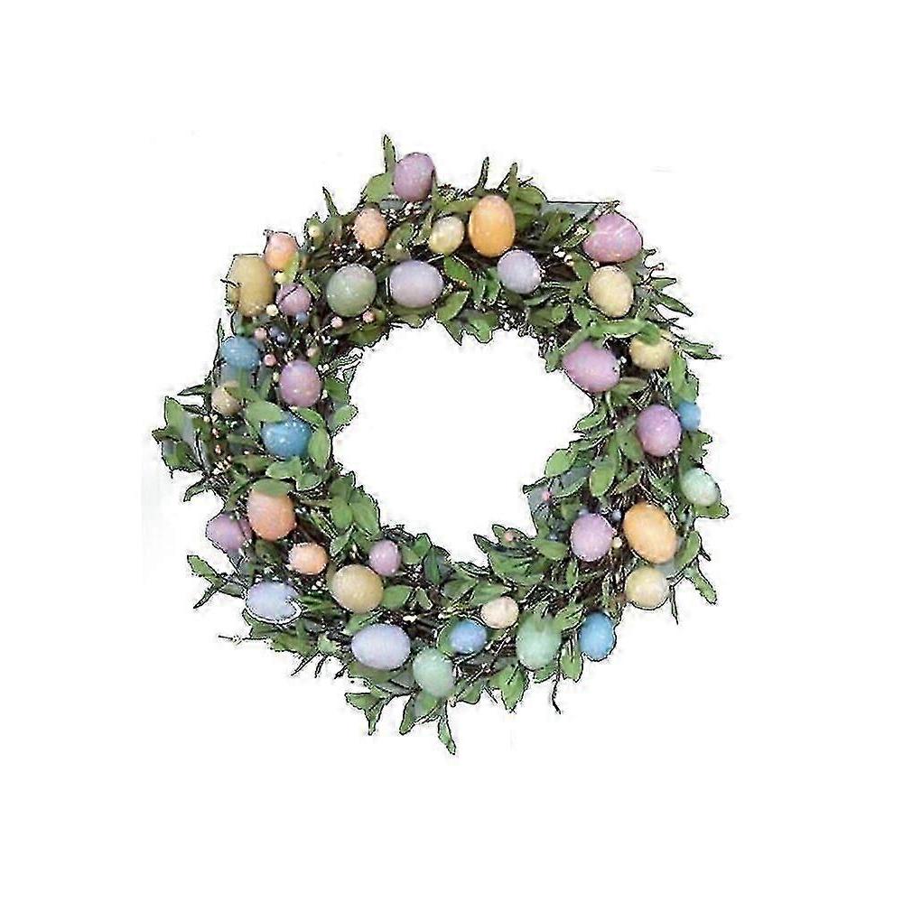 2023 New Easter Colorful Berry Wreath Artificial Easter Wreath Easter Egg Wreath Easter Celebration