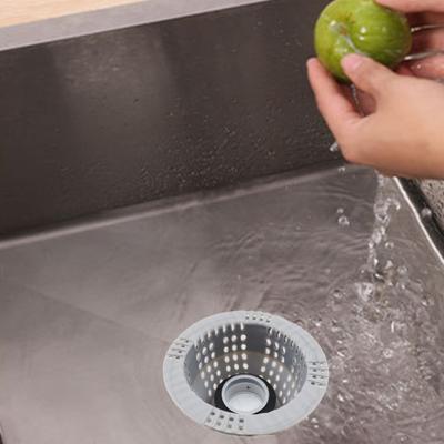 Badewannenablauffilter Einsatz Stöpsel Haarsammler Beschwertes Design Badewannenablauf Haarfangboden Abwasserkanal Verstopfungslösung