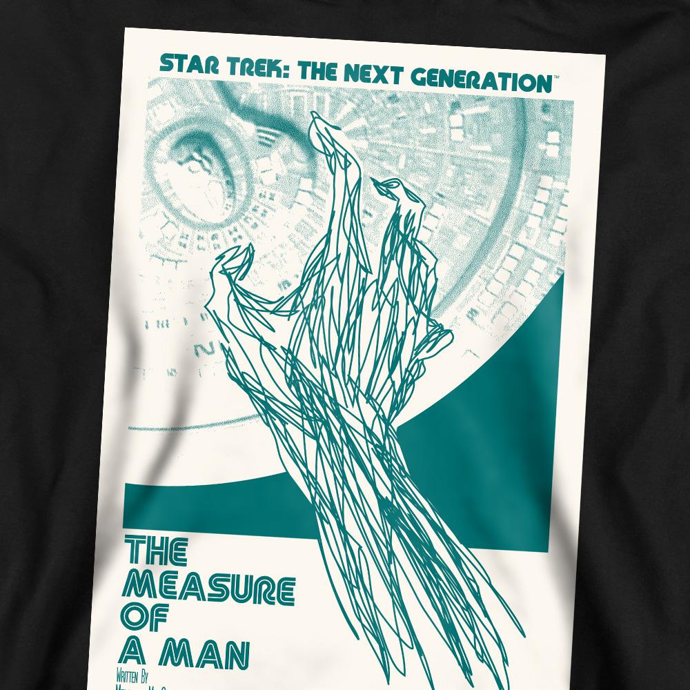 STAR TREK Unisex mikina pro dospělé, 9. epizoda 2. série seriálu Nová generace