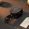 78 Inch Christmas Tree Decorative Ribbon Velvet Hot Stamping Print Christmas Ribbon For Wreath Bouquet Flower Packaging