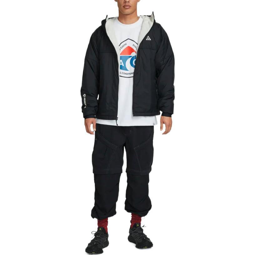 Nike Giacca full zip ACG Therma-FIT ADV Rope de Dope (Dimensionamento dell'Asia) Streetwear da Uomo Nero DV0364-010