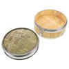 2pcs Bamboo Steamers 18Cm Vegetable Steamer Basket For Dumplings Fish Rice Asian Kitchen Cooking Wooden Food