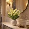 3PCS Multi-color Artificial Flower Branches Lifelike Wind Chime Grass  Floral Arrangement