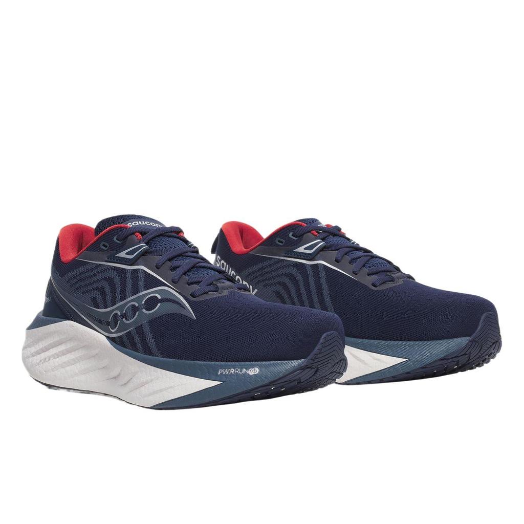 Saucony Triumph 22 Comfortable Versatile Non-Slip Low-Top Casual Shoes Men sneaker Navy-Blue S20964-144