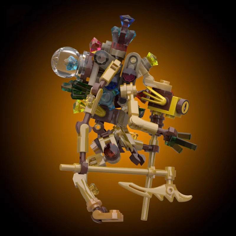 MOC Gem Collector Children's Puzzle Assembly Building Blocks Toy Gift