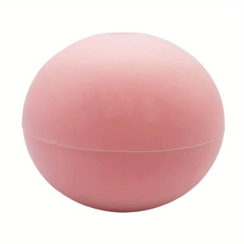 

Silicone Round Ball Ice Massage Roller Mold Facial Ice Clean Rolling Mold Body Relaxing Ice Massager Handheld Mould Massage Tool рожевий