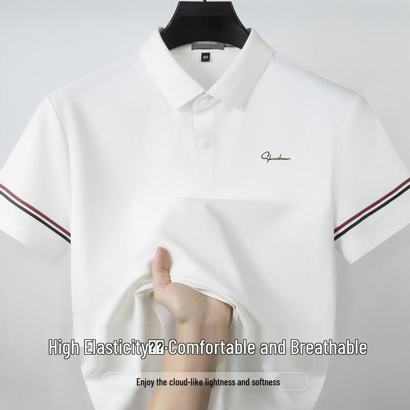 SHANSHAN Men s Cool-Touch Polo Shirt 3XL