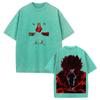 Itadori Yuji Jujutsu Kaisen Cool Clothing Men Women Manga T-shirts Vintage Washed T Shirt Casual Cotton Tee Harajuku Male Tshirt