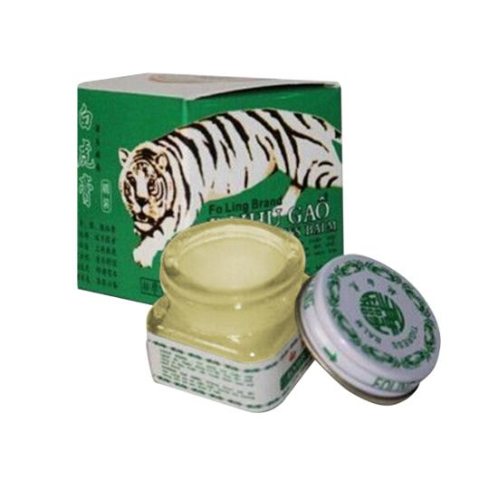 15g Vietnam White Tiger Balm for Headache Toothache Stomachache Cold Dizziness