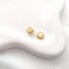 Dull Gold Cat's Eye Stone Spacer Beads with Imitation Jasper for DIY Bracelets and Necklaces