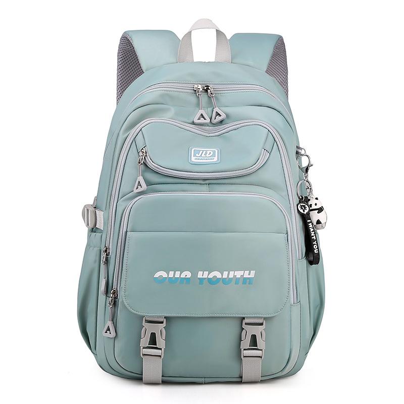 

New Style Simple Backpack for Junior High School Students Lightweight Backpack for Boys