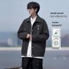 Baleno Men's Retro Tie-Dye Lapel Casual Jacket