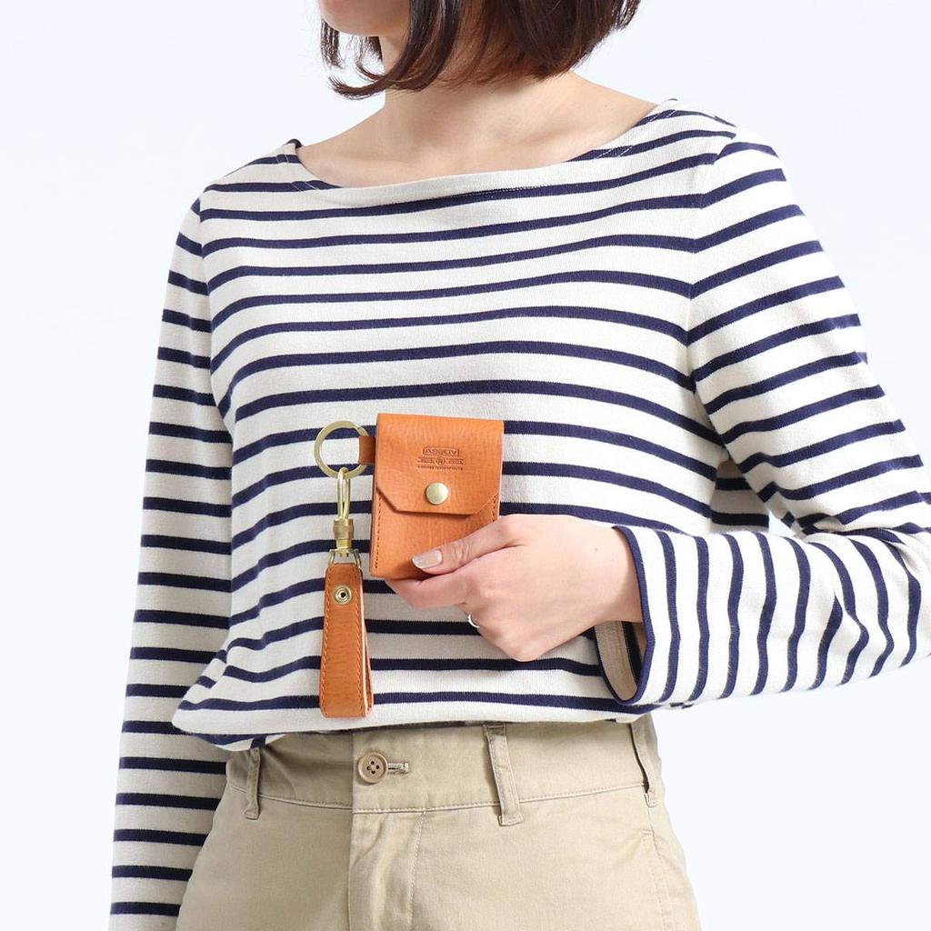 Assob Oiled Shrink Leather Coin Case Wallet 101406 Black/10