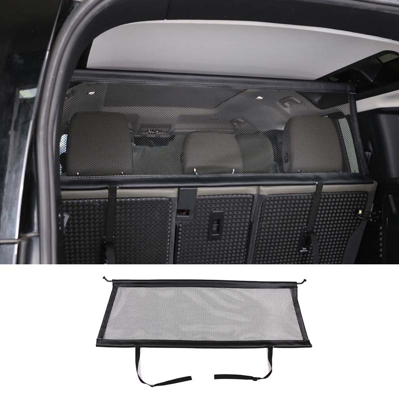 

Car Modeling Trunk Safety Isolation Protective Netting Pet Fence Netting For Land Rover Defender 110 2020-2026 Car Accessories