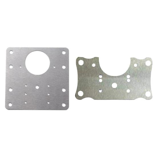 2ks Deska na opravu pantů Vysoce pevný nerezový pant skříně odolný proti roztržení