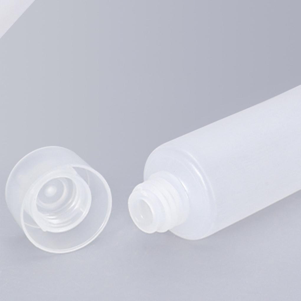30piece Transparent PP Made Travel Bottle Squeezable And Reusable For Face Cream And Shampoo Soft And Elastic Soft Tube, Glossy, 20ml