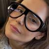 Eyeglass Frame Glasses Spectacle Short-sighted Large Pilot Oversized Oval Premium Stylish Luxury Lens New Spectacle Myopia Clear Blocking Blue