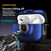 For Airpods Pro3 Case With Secure Lock Cover Camera Shape For AirPods Pro 3 Cases TPU PC Headphone Sheath With Keychain
