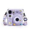 [Film Lab] Instax Mini SE Transparent Case Camera Protective Case with Strap and Stickers CAA61