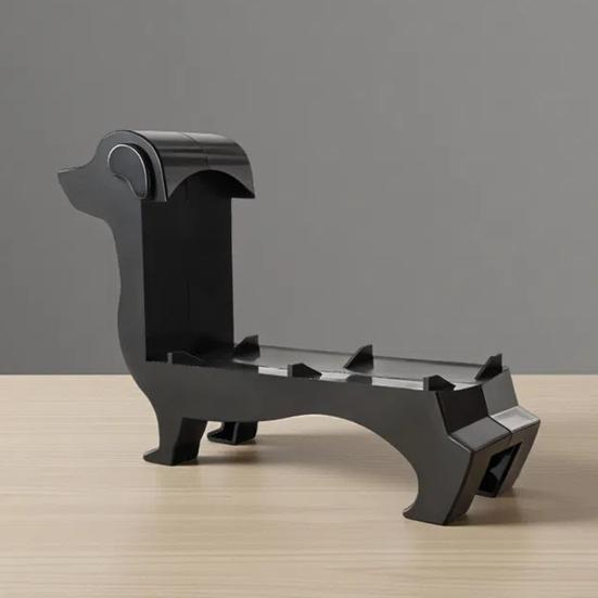 Dachshund Wine Bottle Holder Dog Shaped Beer Bottle Display Stand Organizer Rack Home Kitchen Bar Dining Table Desktop Decoration