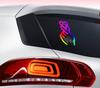 Solar-Powered Wireless Heart-Shaped LED Triangle Light for Car Interior Decoration