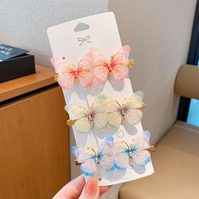 

3D Butterfly Bow Hair Clip for Kids - Gentle on Hair