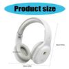 Cycling And Mowing Perfect FM Radio Headphone Adjustable FM Radio Headsets With Noise Isolation High Reception Earphones