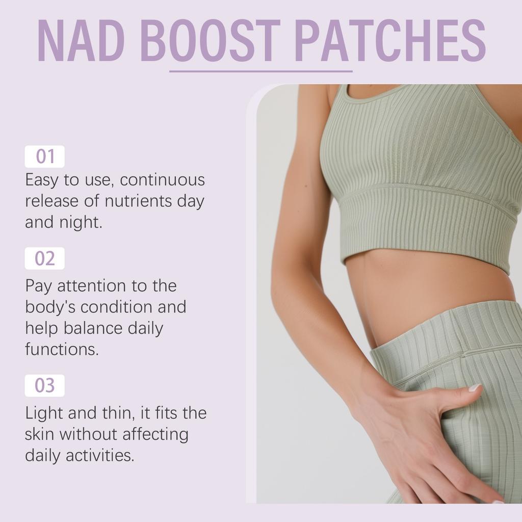 Health Assistance Patches, Soothing And Relaxing Anti-aging Support Care Patches, Day And Night Care Energy Patches.