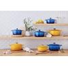 Чугунная жаровня Le Creuset Signature круглая 20 см нектар 2,4 л (21177206724430)