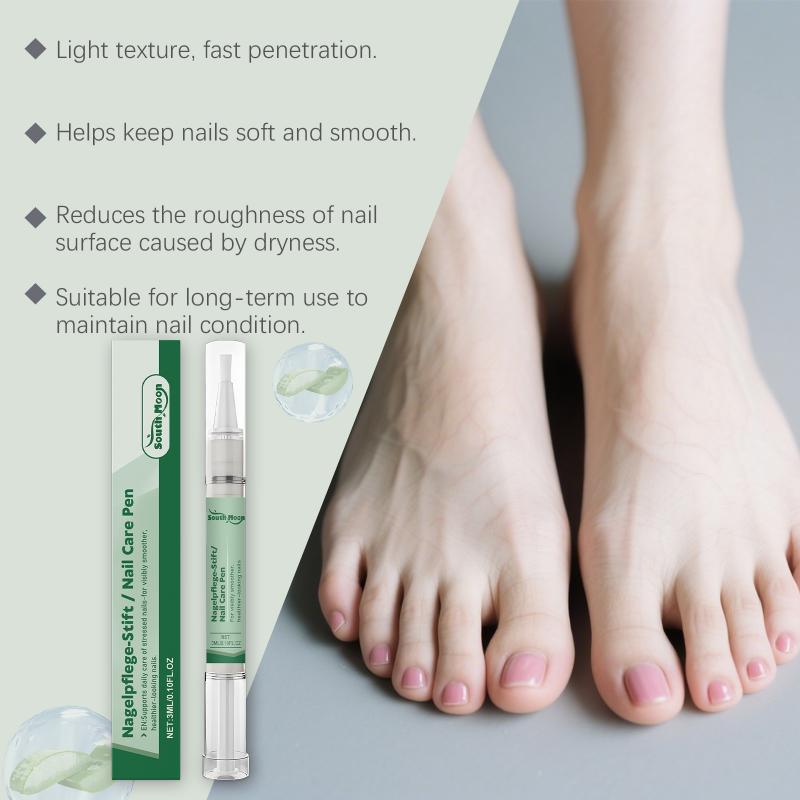 Nail Care Pen for Hand Foot Nail Strengthening Gloss Moisturizing Portable for Everyday Nail Routine