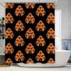 Shower Curtain Vintage Floral Pattern Waterproof Bathroom Decor Farmhouse Rustic Home Textile Washable Fabric Modern